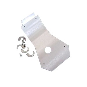 SKID PLATE CNC ALUMINUM KAWASAKI KX500 88-04